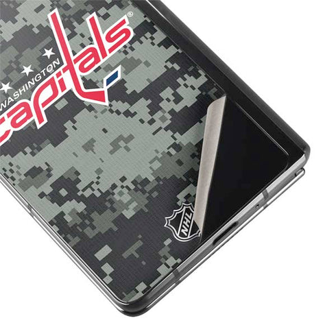 NHL Washington Capitals Camo Galaxy Z Fold2 5G Skin