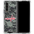 NHL Washington Capitals Camo Galaxy Z Fold4 5G Clear Case