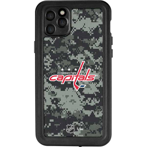 NHL Washington Capitals Camo iPhone 11 Pro Max Waterproof Case