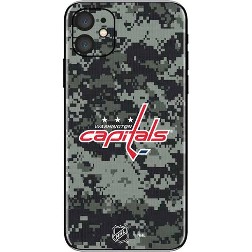 NHL Washington Capitals Camo iPhone 11 Skin