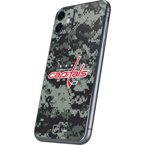 NHL Washington Capitals Camo iPhone 11 Skin