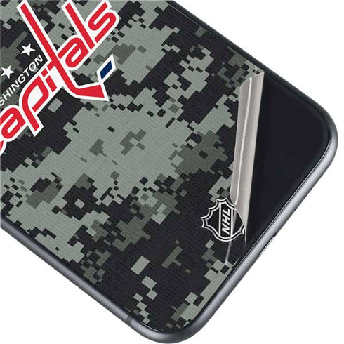 NHL Washington Capitals Camo iPhone 11 Skin