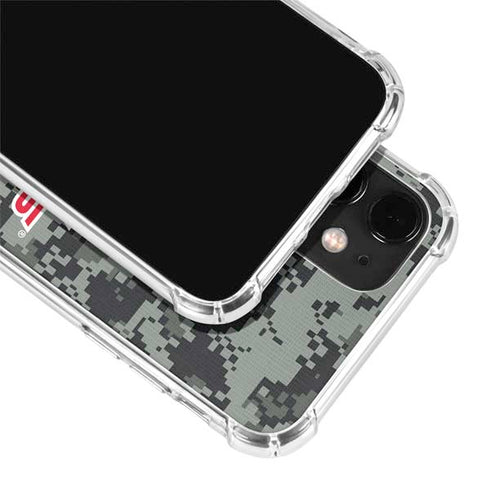 NHL Washington Capitals Camo iPhone 12 Mini Clear Case