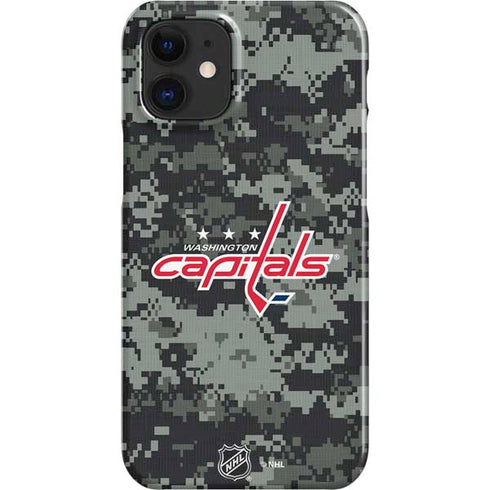 NHL Washington Capitals Camo iPhone 12 Mini Lite Case