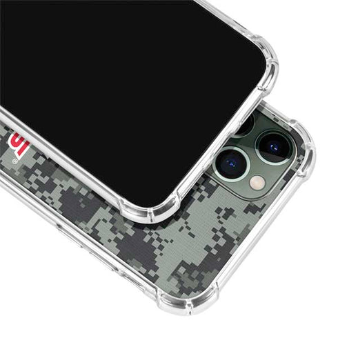 NHL Washington Capitals Camo iPhone 12 Pro Clear Case