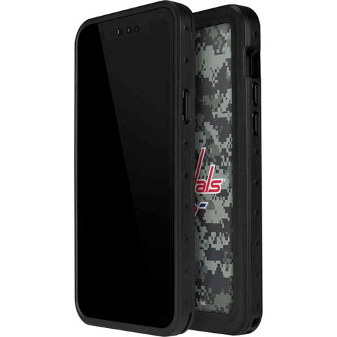 NHL Washington Capitals Camo iPhone 12 Pro Waterproof Case