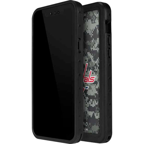 NHL Washington Capitals Camo iPhone 13 Mini Waterproof Case