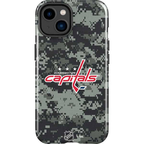 NHL Washington Capitals Camo iPhone 15 Plus Impact Case