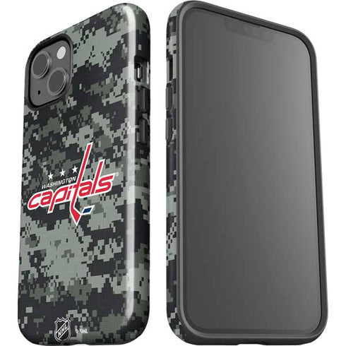 NHL Washington Capitals Camo iPhone 15 Plus Impact Case