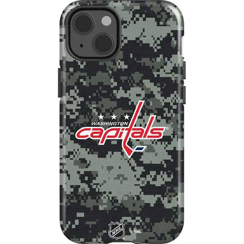 NHL Washington Capitals Camo iPhone 15 Impact Case
