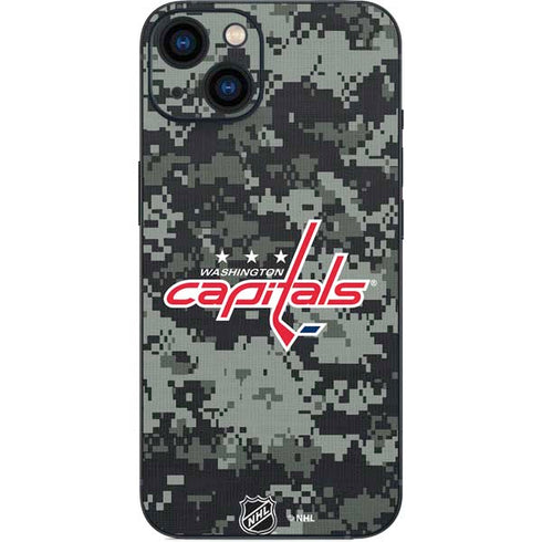 NHL Washington Capitals Camo iPhone 15 Plus Skin