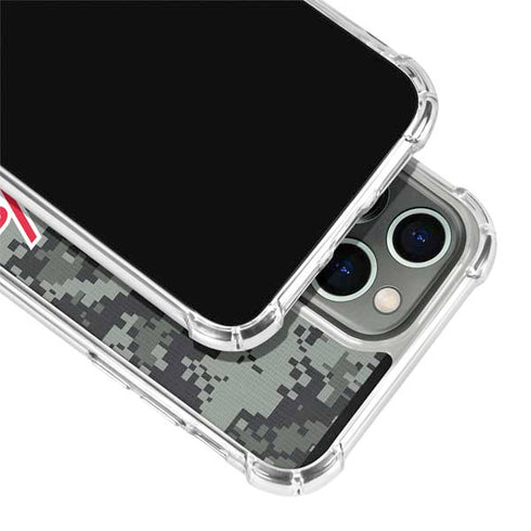 NHL Washington Capitals Camo iPhone 15 Pro Clear Case