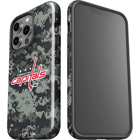 NHL Washington Capitals Camo iPhone 15 Pro Impact Case