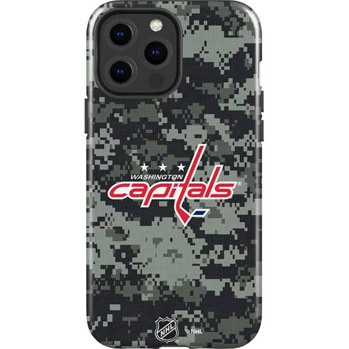 NHL Washington Capitals Camo iPhone 15 Pro Max Impact Case