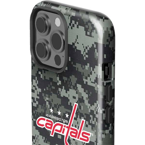 NHL Washington Capitals Camo iPhone 15 Pro Max Impact Case
