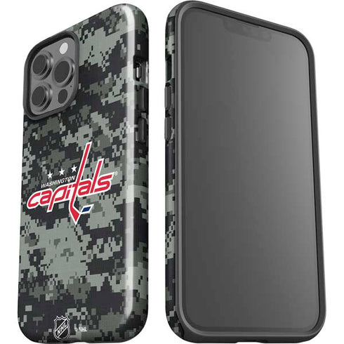NHL Washington Capitals Camo iPhone 15 Pro Max Impact Case