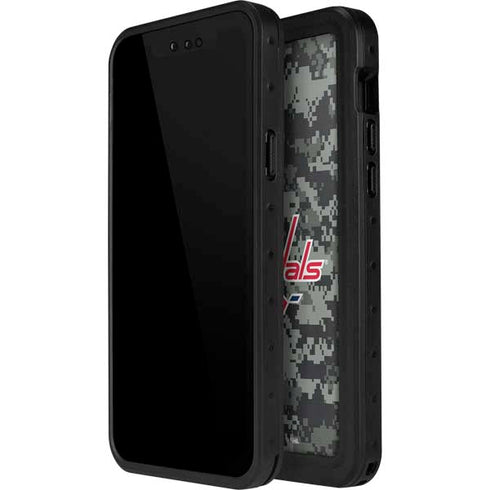NHL Washington Capitals Camo iPhone 14 Pro Max Waterproof Case