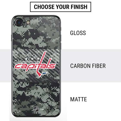 NHL Washington Capitals Camo iPhone SE (2nd & 3rd Gen) Skin