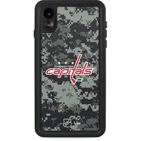 NHL Washington Capitals Camo iPhone XR Waterproof Case