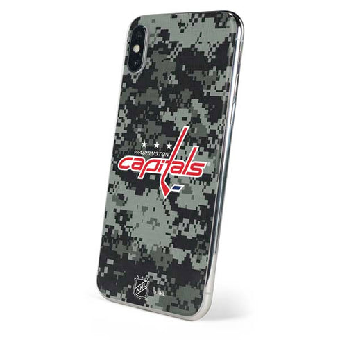 NHL Washington Capitals Camo iPhone XS Skin