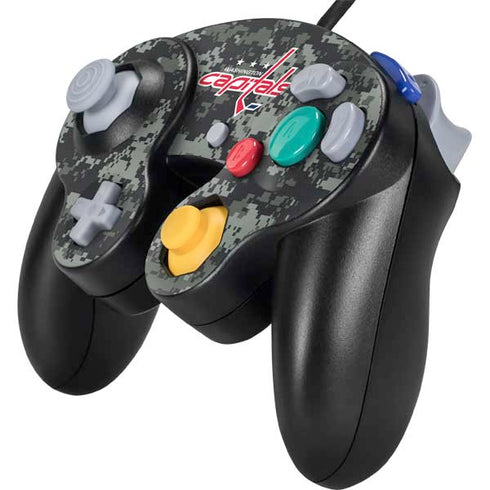 NHL Washington Capitals Camo Nintendo GameCube Controller Skin