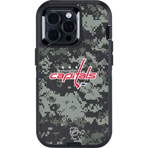 NHL Washington Capitals Camo Otterbox Defender iPhone Skin