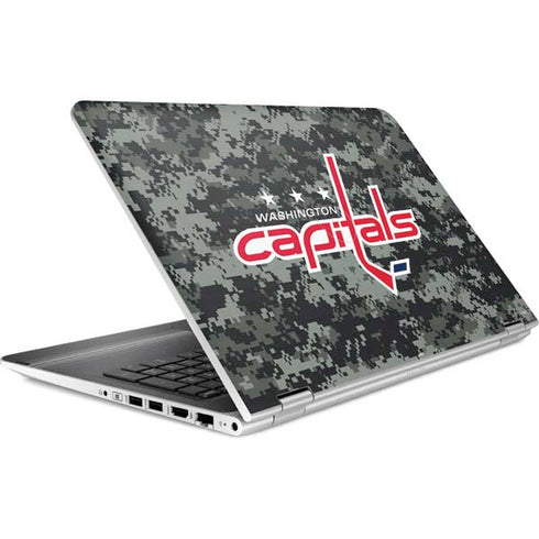 NHL Washington Capitals Camo HP Pavilion Skin
