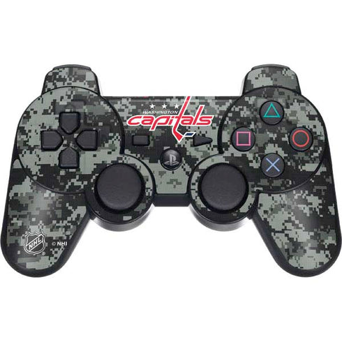NHL Washington Capitals Camo PS3 Dual Shock wireless controller Skin