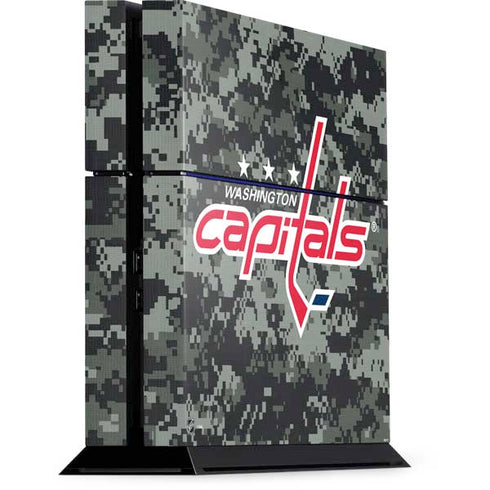 NHL Washington Capitals Camo PS4 Console Skin