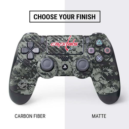 NHL Washington Capitals Camo PS4 Controller Skin
