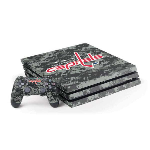 NHL Washington Capitals Camo PS4 Pro Bundle Skin