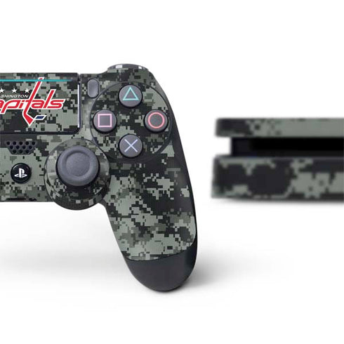 NHL Washington Capitals Camo PS4 Slim Bundle Skin