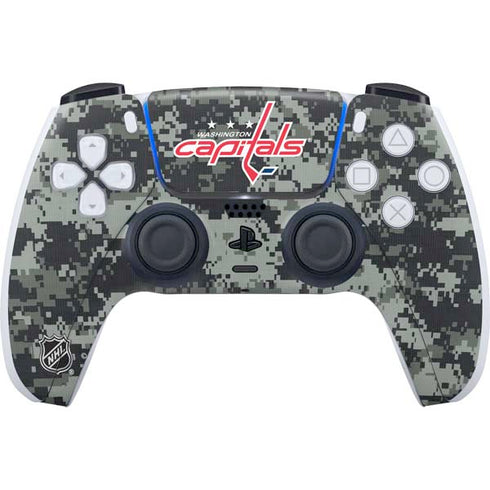 NHL Washington Capitals Camo PS5 Controller Skin