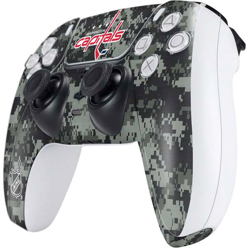 NHL Washington Capitals Camo PS5 Controller Skin