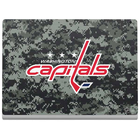 NHL Washington Capitals Camo Surface Book 2 13.5in Skin