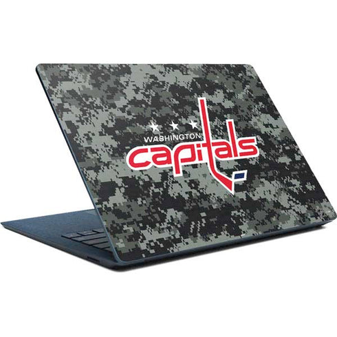 NHL Washington Capitals Camo Surface Laptop Skin