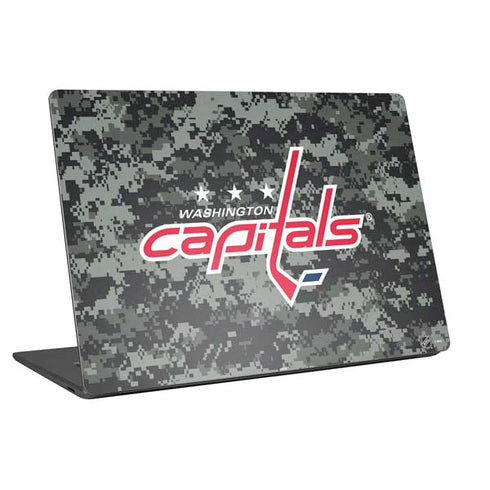 NHL Washington Capitals Camo Universal Laptop 16.6in (13.4 x 9.7in) Skin