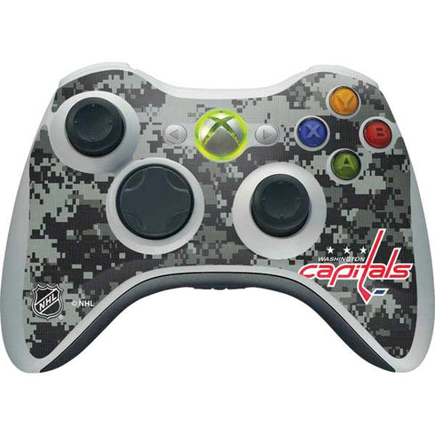 NHL Washington Capitals Camo Xbox 360 Wireless Controller Skin