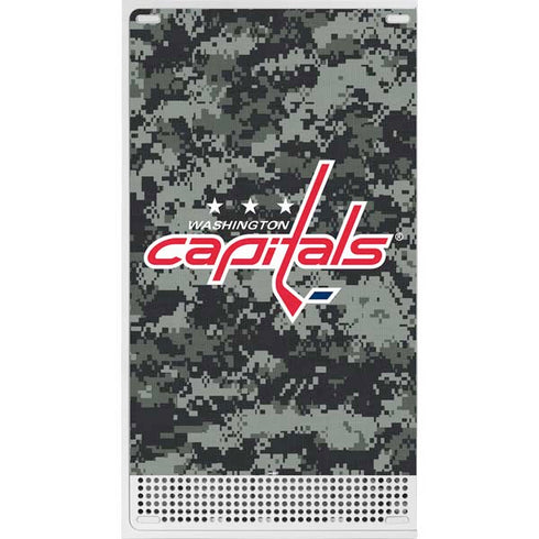 NHL Washington Capitals Camo Xbox Series S Console Skin