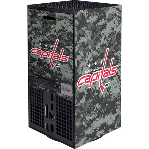 NHL Washington Capitals Camo Xbox Series X Bundle Skin
