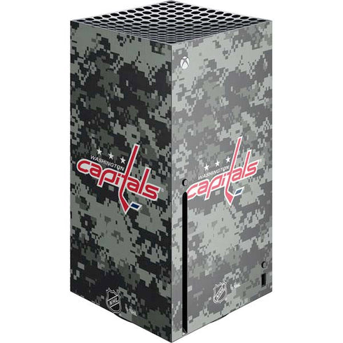 NHL Washington Capitals Camo Xbox Series X Console Skin