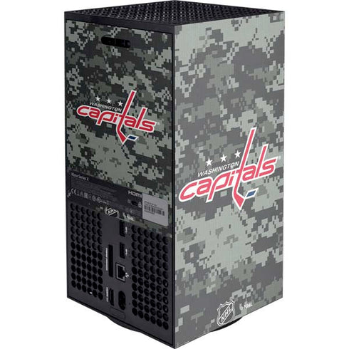 NHL Washington Capitals Camo Xbox Series X Console Skin
