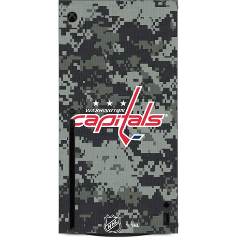 NHL Washington Capitals Camo Xbox Series X Console Skin