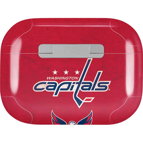 NHL Washington Capitals Distressed AirPods Pro 2nd Gen Skin
