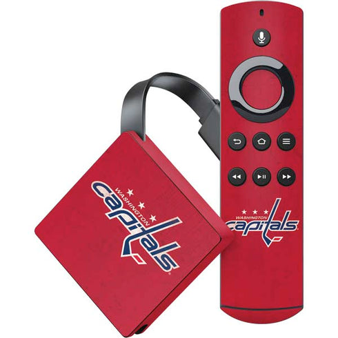 NHL Washington Capitals Distressed Amazon Fire TV Skin