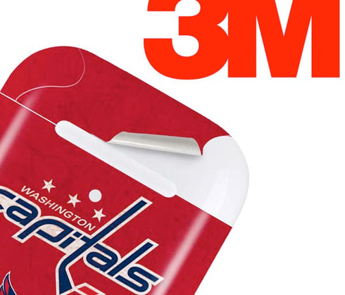NHL Washington Capitals Distressed Apple AirPods 2 Skin