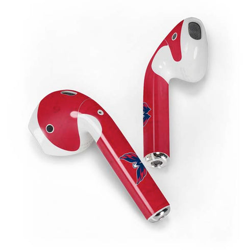 NHL Washington Capitals Distressed Apple AirPods Skin