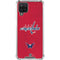 NHL Washington Capitals Distressed Galaxy A12 Clear Case