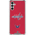NHL Washington Capitals Distressed Galaxy A13 5G Clear Case