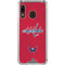 NHL Washington Capitals Distressed Galaxy A30 Clear Case